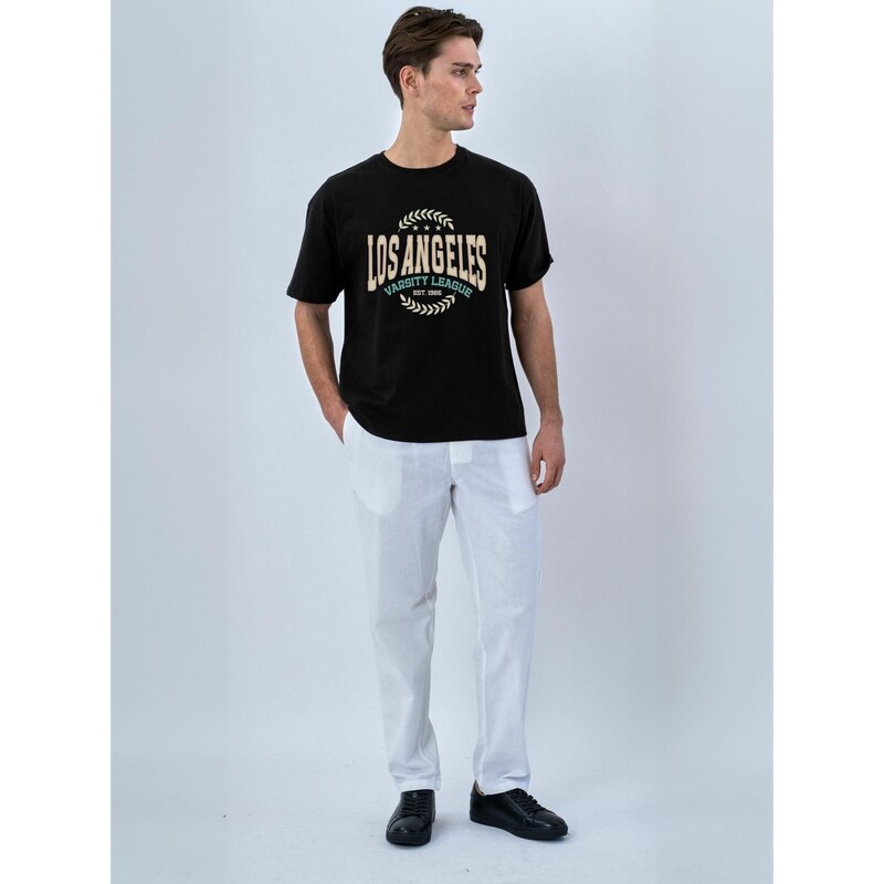 TEESHOPPEN Košile  T-shirts  černá