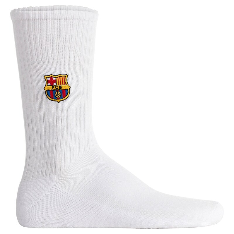 FC Barcelona Ponožky bílá