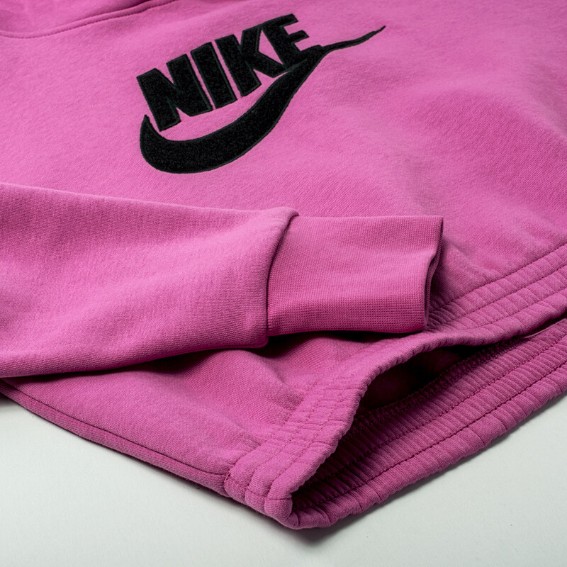 Dámská Mikina NIKE W NSW ICN CLSH FLC HOODIE BB CJ2034-691 – Fialová