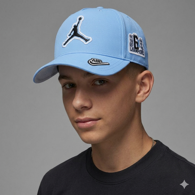 Jordan JAN JORDAN CURVE BRIM UNIVERSITY BLUE