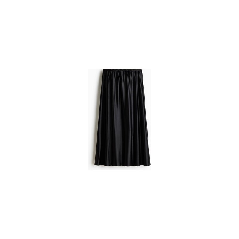 H&M - Sukně se stahovací šňůrkou - Černá