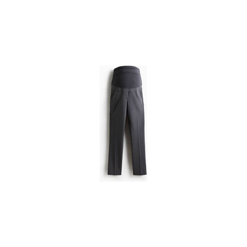 H&M - MAMA Cigaretové kalhoty - Šedá