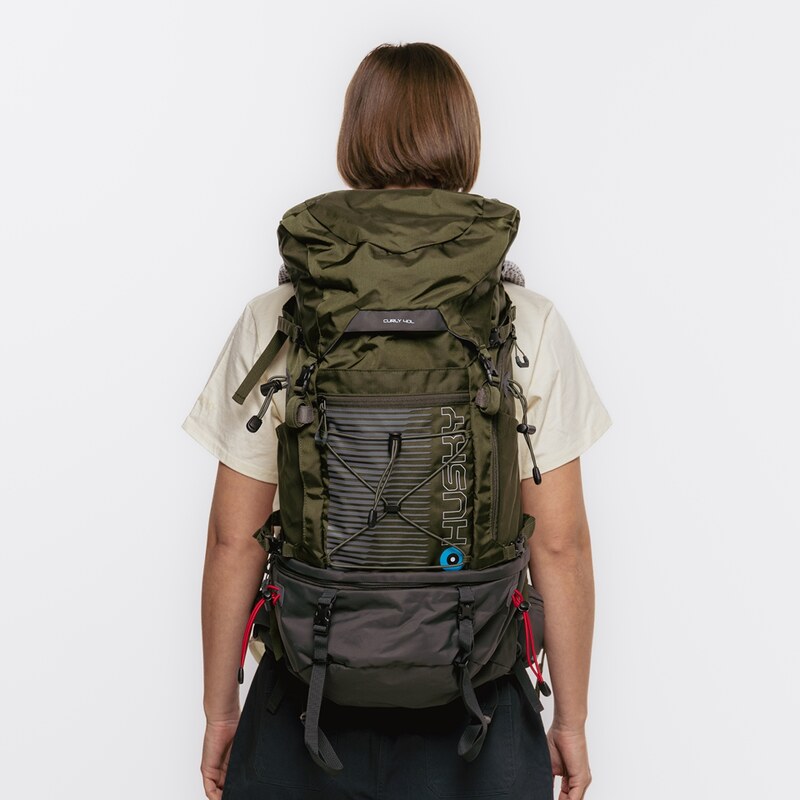 Husky Curly 40l dark green