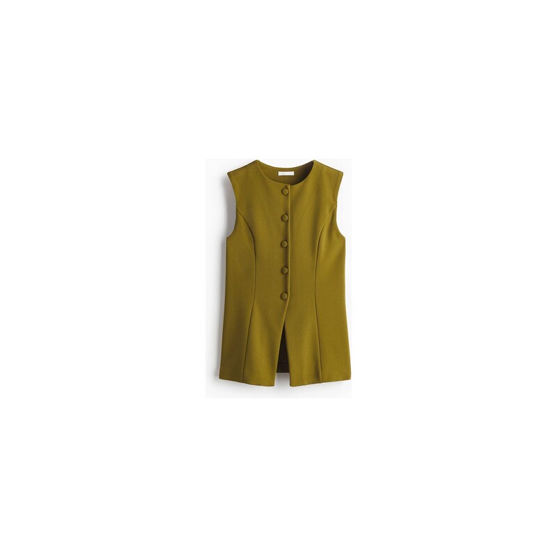 H&M - Vesta Ponte di Roma - Olivově Zelená