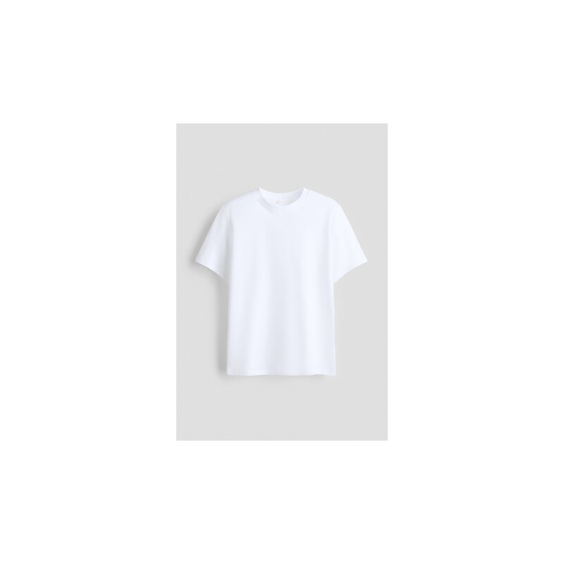 H&M - Tričko Cooling Regular Fit - Bílá
