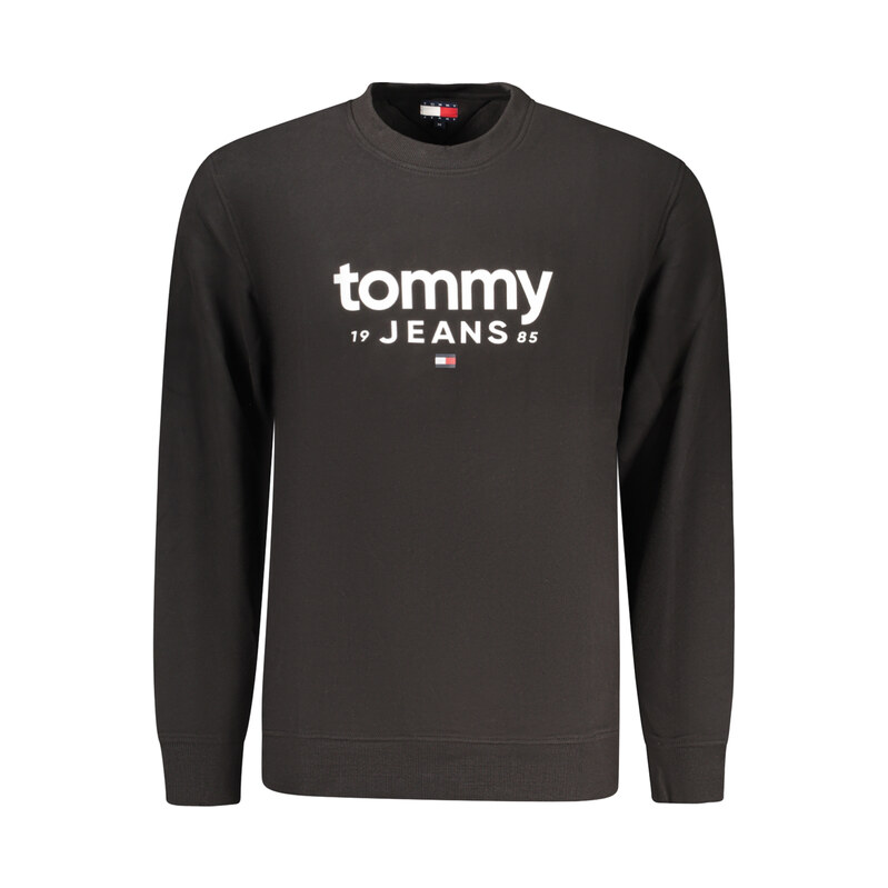 Tommy Hilfiger Černá pánská mMikina bez kapuce