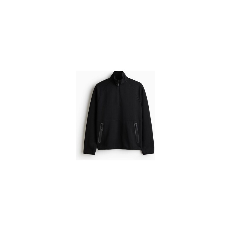 H&M - Sportovní tričko Regular Fit DryMove - Černá