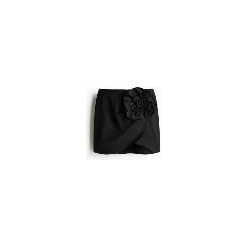 H&M - Minisukně s aplikací - Černá