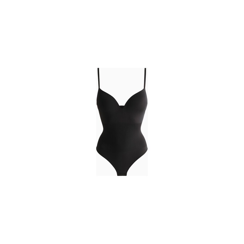 H&M - Bezešvé body Light Shape - Černá