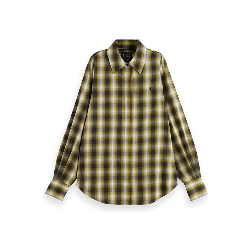 Košile Scotch & Soda Schwarz/ Gelb 9390241