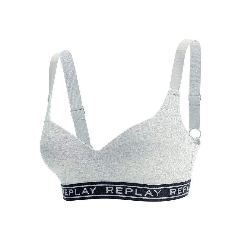 Sportovní podprsenka Replay Underwear Hellgrau 7048004