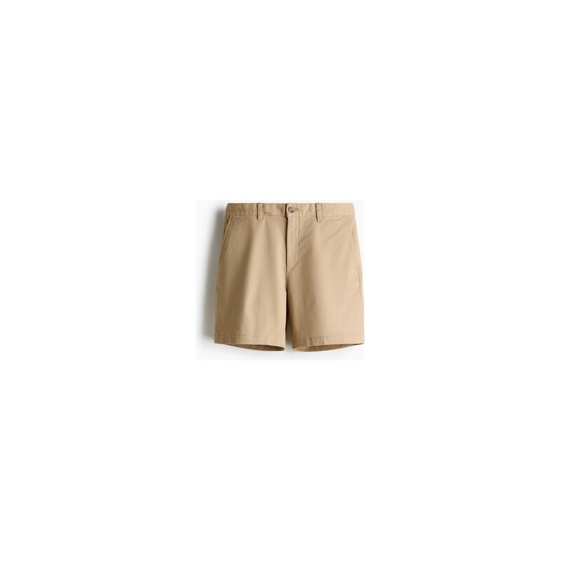 H&M - Bavlněné šortky chino Regular Fit - Béžová