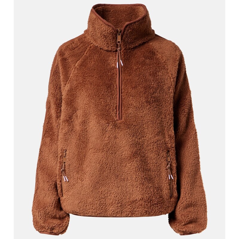 The Upside Harlow fleece half-zip sweatshirt