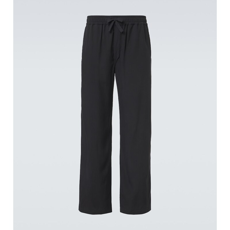 Saman Amel Alio silk straight pants