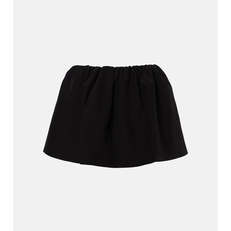 Wardrobe.NYC Gathered miniskirt