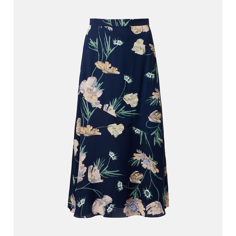 Erdem Floral midi skirt