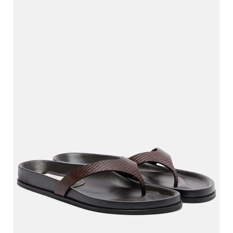 Toteme Leather thong sandals