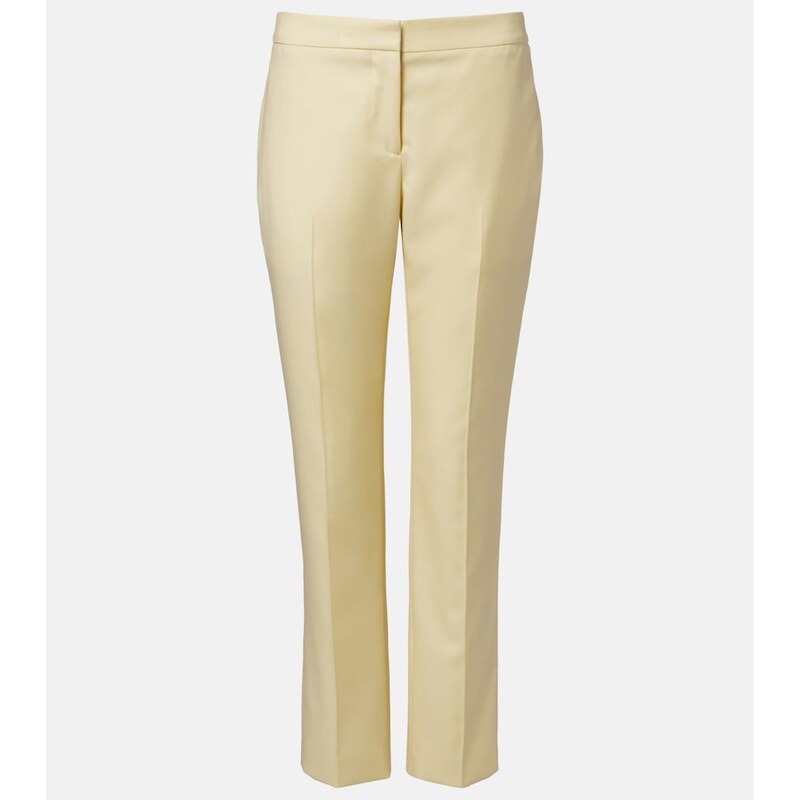 McQueen Cropped straight pants
