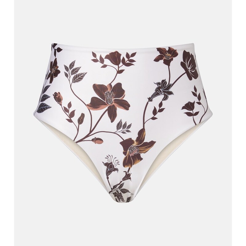 Agua by Agua Bendita Magenta floral bikini bottoms
