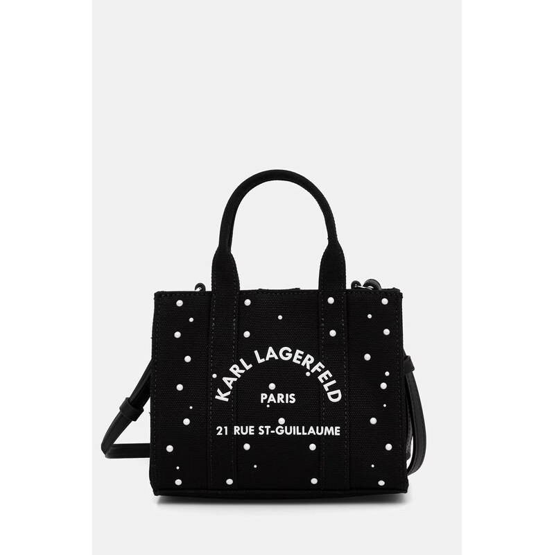 Karl Lagerfeld crossbody kabelka dámská bavlněná K/RSG