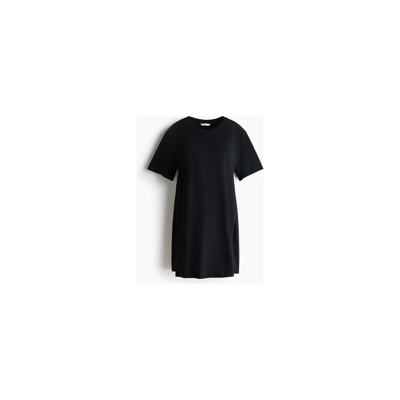 H&M - MAMA Tričkové šaty na kojení - Černá