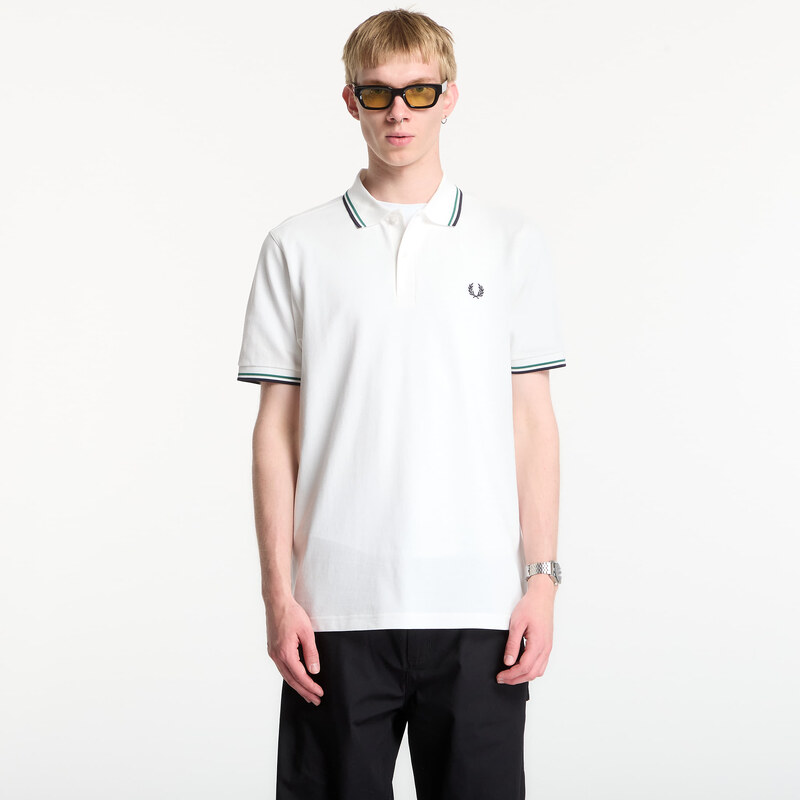 Tričko Fred Perry Twin Tipped Fred Perry Shirt White M