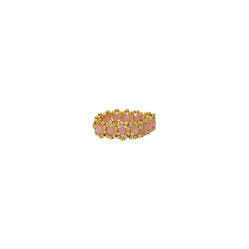 IBU Jewels Prsten Princess Pink Opal (B/GP)