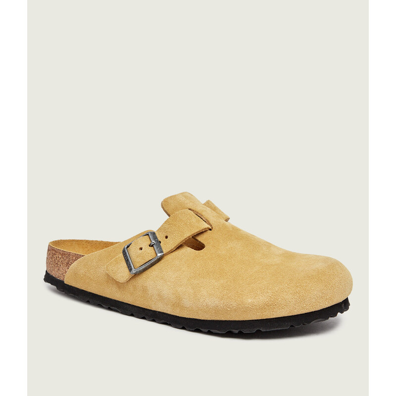 Birkenstock Pantofle typu mules Boston | semiš | regular fit