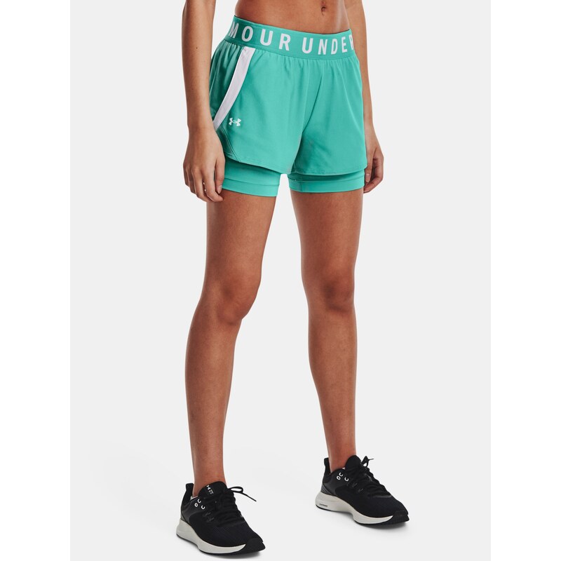 Kraťasy Under Armour Play Up 2-in-1 horts Wmn Green