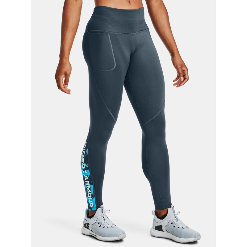 Legíny Under Armour CG Armour Graphic Legging Wmn Blue