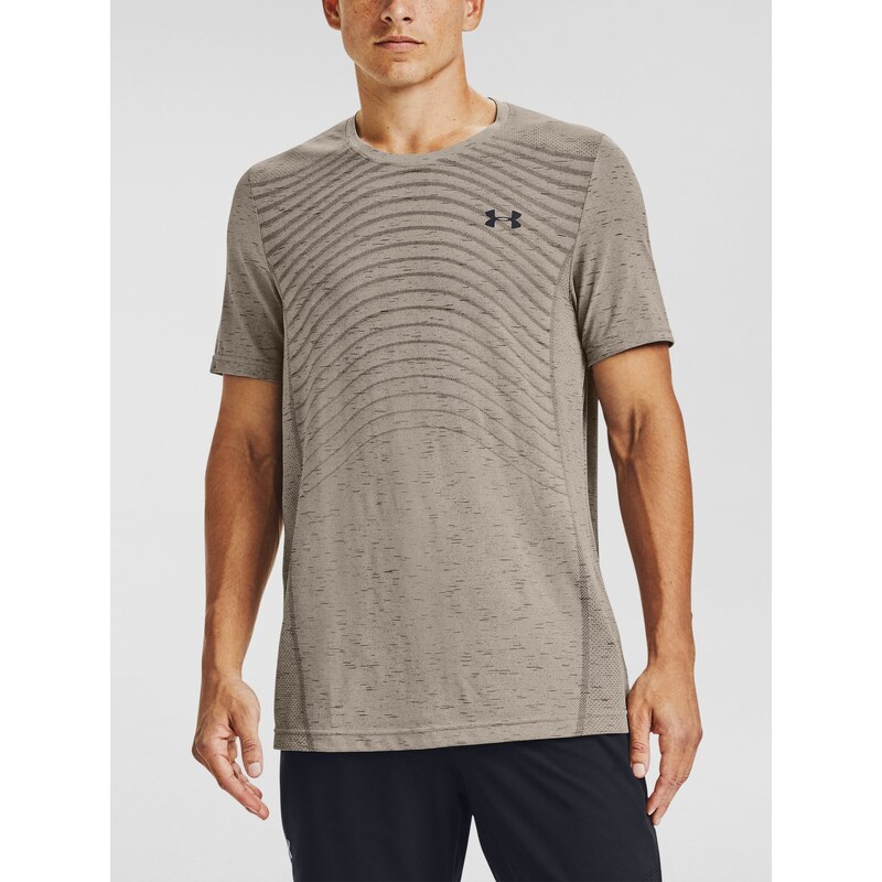 Triko Under Armour eamless Wave Man Brown