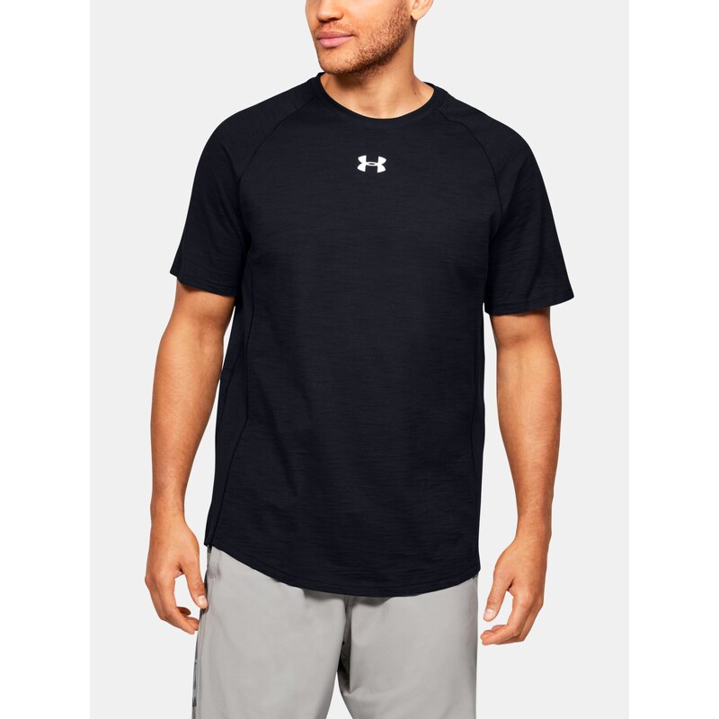 Triko Under Armour Charged Cotton s Man Black