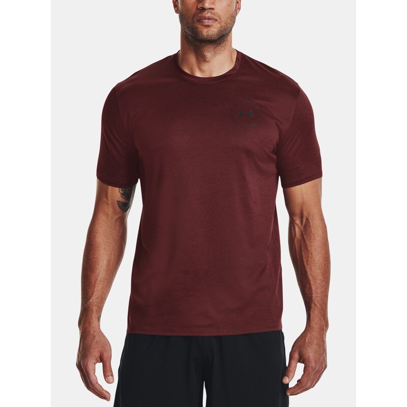 Triko Under Armour Training Vent Graphic SS an Red
