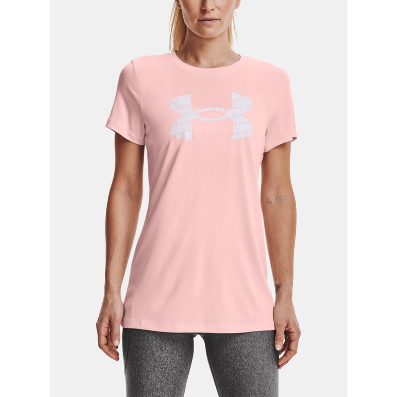 Triko Under Armour Tech Twist BL SSC Wmn Pink
