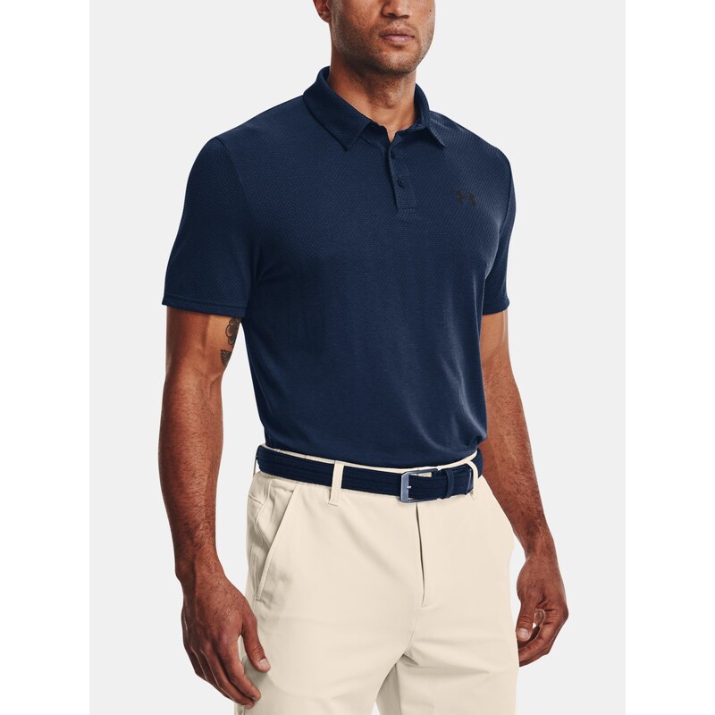 Triko Under Armour Vanish Seamless Polo an Blue