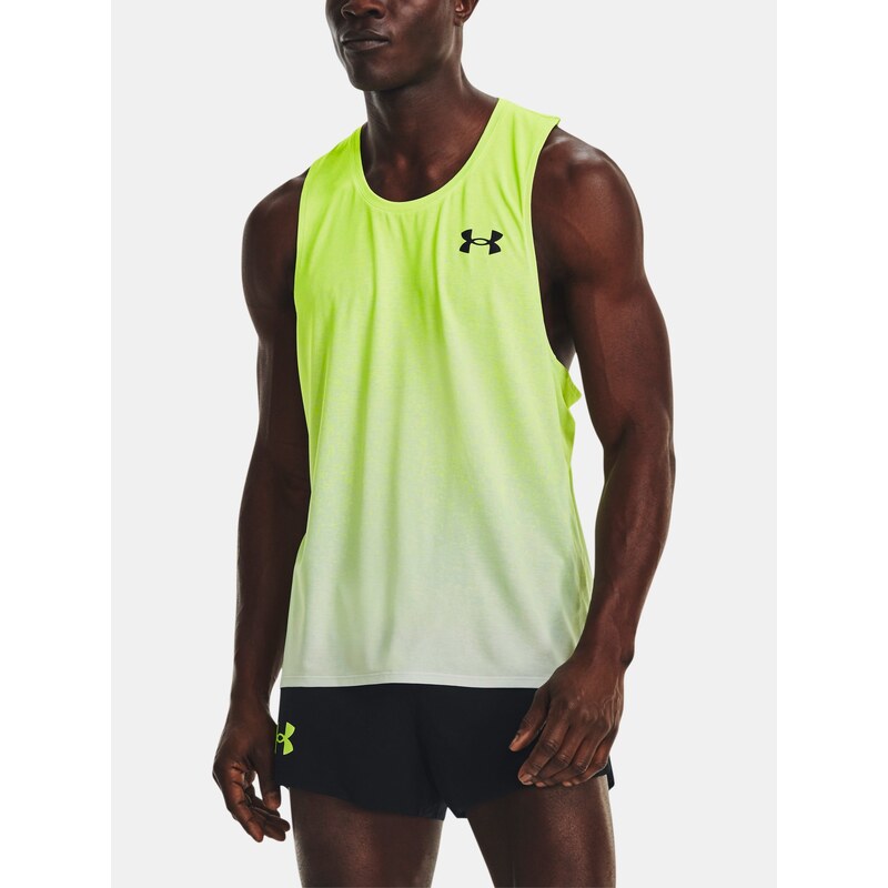 Tílko Under Armour Rush Cicada Singlet Man Green