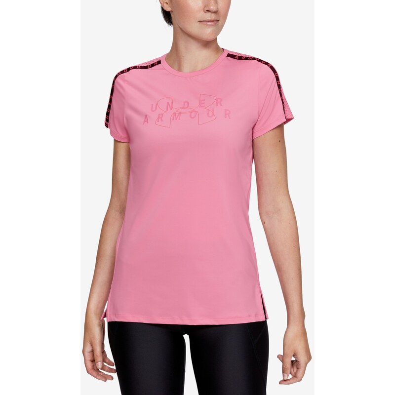 Triko Under Armour Sport Logo Ss Wmn Pink