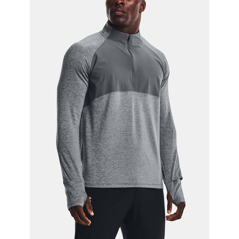 Triko Under Armour Qualifier Run 2.0 Hz Man Gray