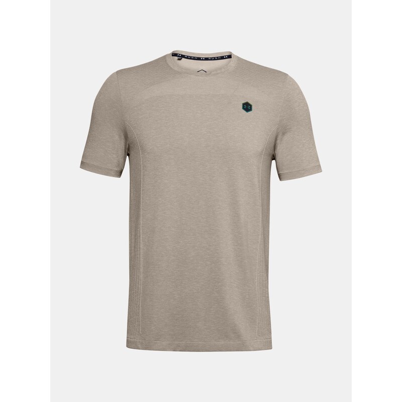 Triko Under Armour Rush eamless Fitted Man Brown