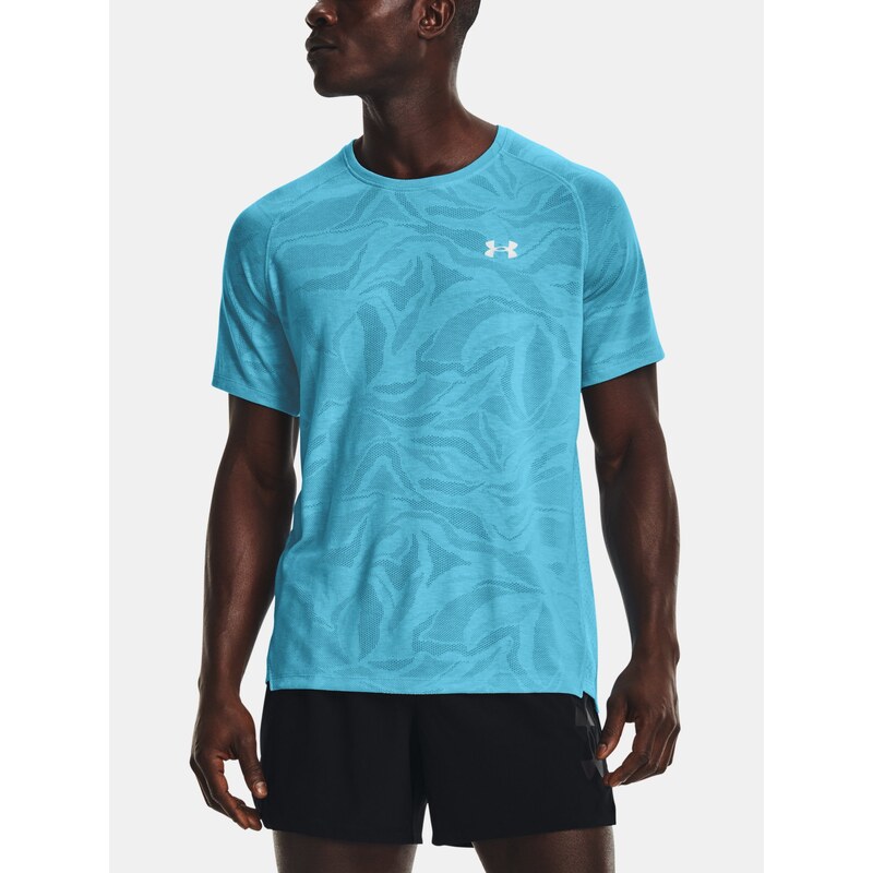 Triko Under Armour Streaker Jacquard Tee Man Blue