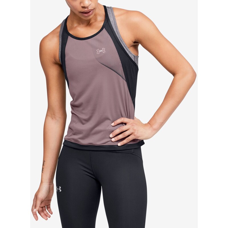 Tílko Under Armour UA Qualifier IO-CHILL Tank Wmn Pink