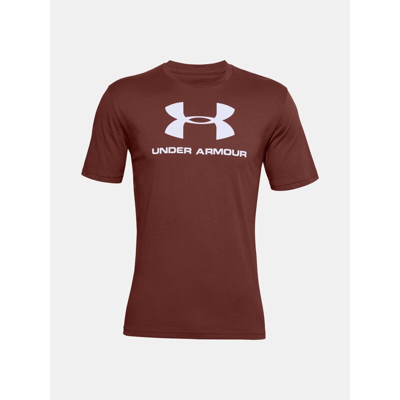 Triko Under Armour Sportstyle ogo Ss Man Red