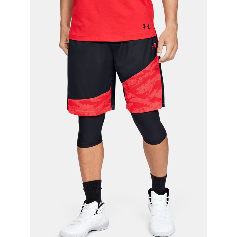 Kraťasy Under Armour Baseline 10IN Short an Black