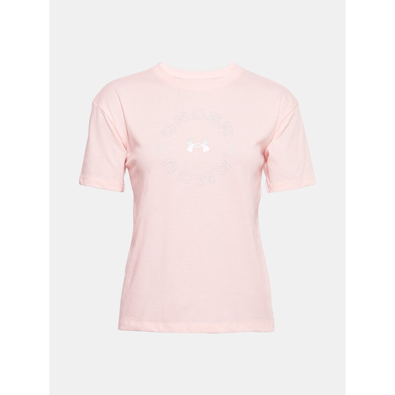 Triko Under Armour ive Fashion WM GraphicSS Wmn Pink