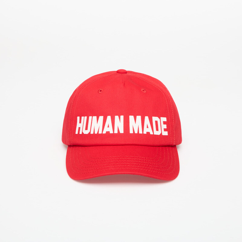 Kšiltovka HUMAN MADE 5Panel Twill Cap Red Universal