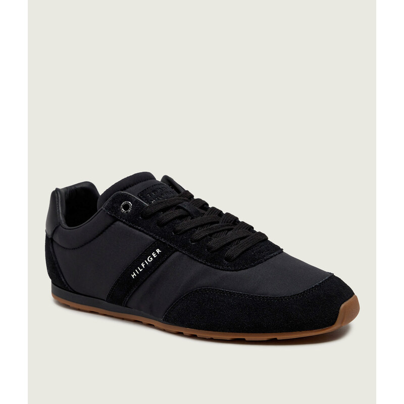 Tommy Hilfiger Tenisky RUN ICON SUMMER MIX | semiš