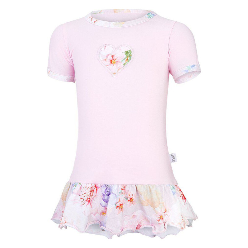 Little Angel Tunika tenká Outlasts UV faktorem 50+ růžová baby