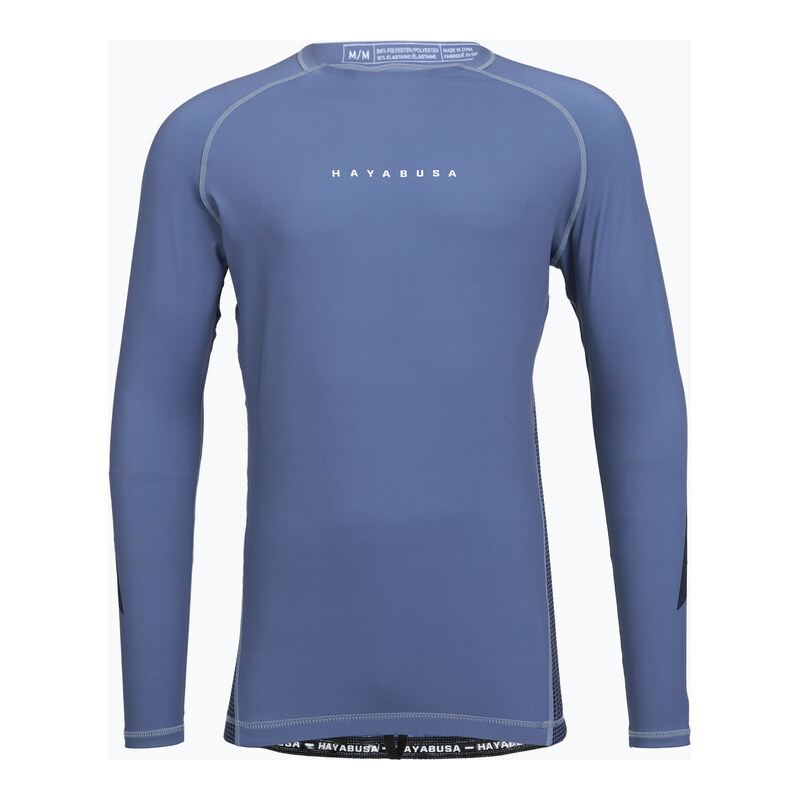 Pánský rashguard s dlouhým rukávem Hayabusa Core Rash Guard blue