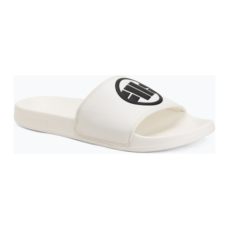 Pánské nazouváky Pitbull Logo white