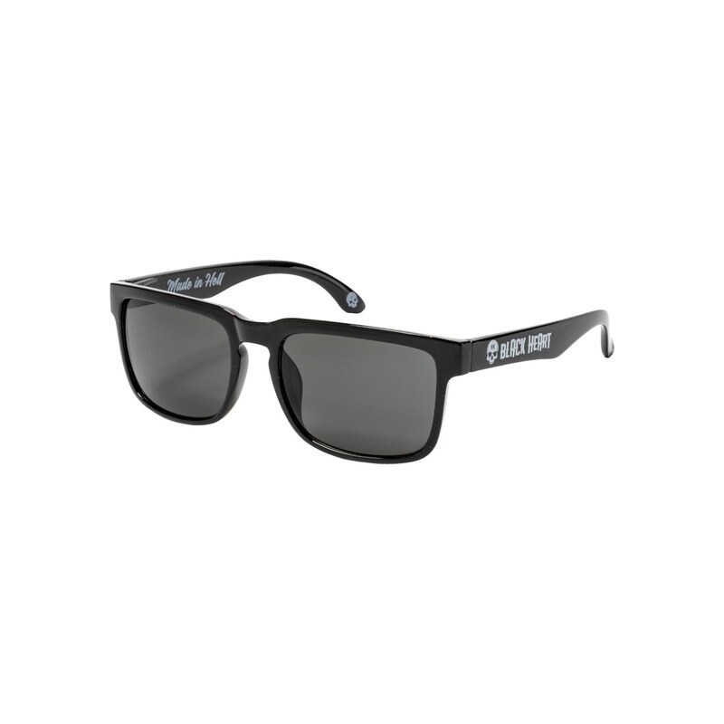 Meatfly sluneční brýle Memphis Black Heart / Black / Gray |